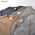 New 2025 Men's Solid Color Batik Tank Tops 100% Cotton Sleeveless Vintage Vest Men's Sleeveless Tank Tops