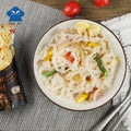 Hethstia Private Label Low Fat Healthy Noodle Shirataki Konjac Tallarines Instant in Box Bulk or Bag Packaging