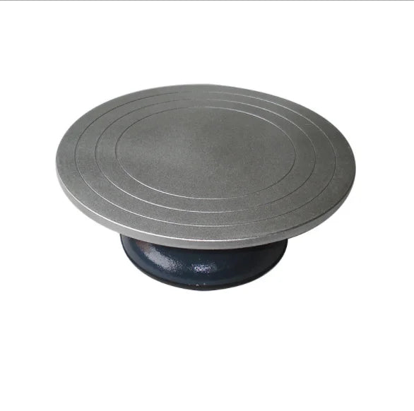 CPATRICK 12 Inch Sculpting Wheel Heavy Duty Banding Wheel All Metal Construction Turntable with Ball Bearings