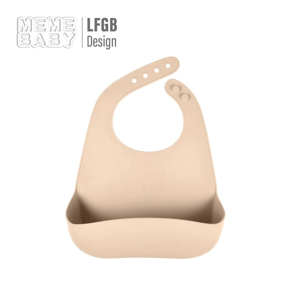 Soft Silicone Baby Feeding Bibs Easy Clean Food Catcher Nordic Tiny Manner Silicone Waterproof Baby Bib