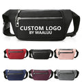 WAALUU Wholesale Fanny Bag Women Waist Pack Custom Big  Running Casual Bum Bags for Travel Sports Running