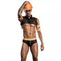 High Quality Men Erotic Sexy Cosplay Costume Sexy Fireman Underwear for Men