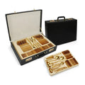 Hot Selling 72pcs  Luxury Flatware Sets Stainless Steel Cutlery Set with case