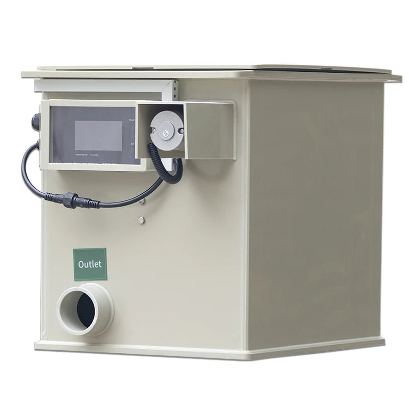 QihangRAS Aquaculture Fish Farming 10m3/h Automatic Backwash Rotary Drum Filter Microscreen Koi Pond Filters Made Durable PP