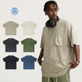 Top Quality Cotton Acid Wash Raglan Sleeves T Shirt Washed T Shirt Oversized Tshirt