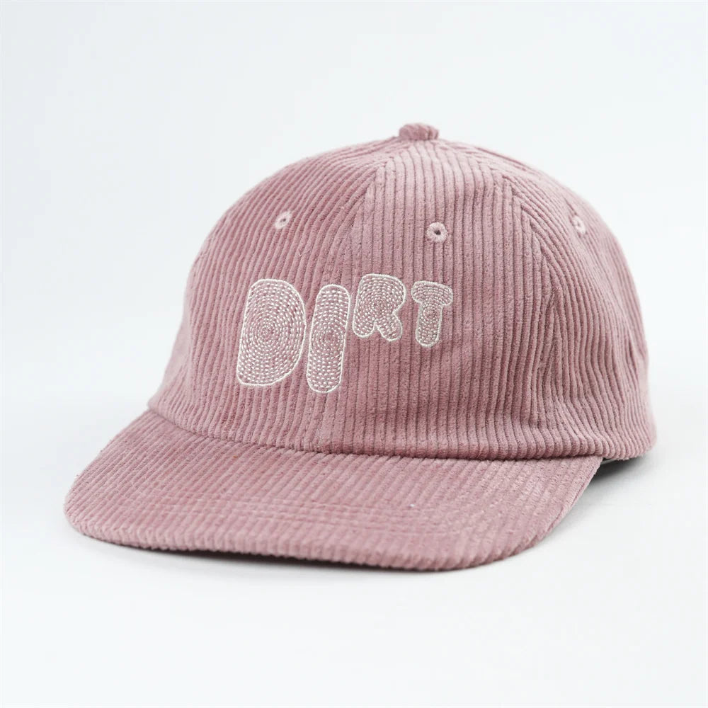 2025 New Trend Custom 6 Panel Dad Hat Custom Logo Corduroy Baseball Cap Snapback Cap Custom With Embroidery Logo