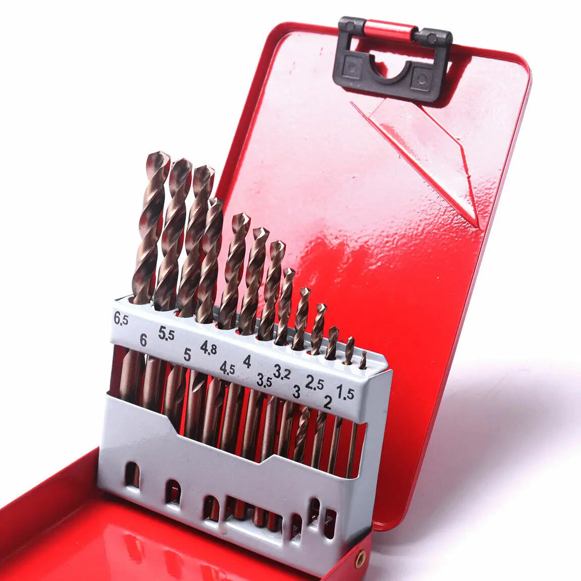 CRAFT   0.2mm-25mm Cobalt Drill Bits in Inches M42 HSS Cobalt Twist Tile Drill Bit
