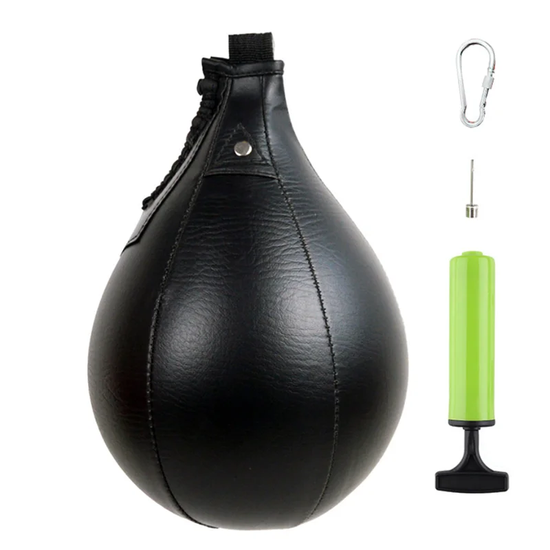 PU Boxing Punching Bag Speed Ball Ceiling Ball Sport Speed Bag Punch Exercise Fitness Training Ball with Pump