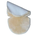 Sample Support Oeko-tex Leather Lambskin Wool Stroller Liner Standard Safe Shorn Sheepskin Push Chair Liner