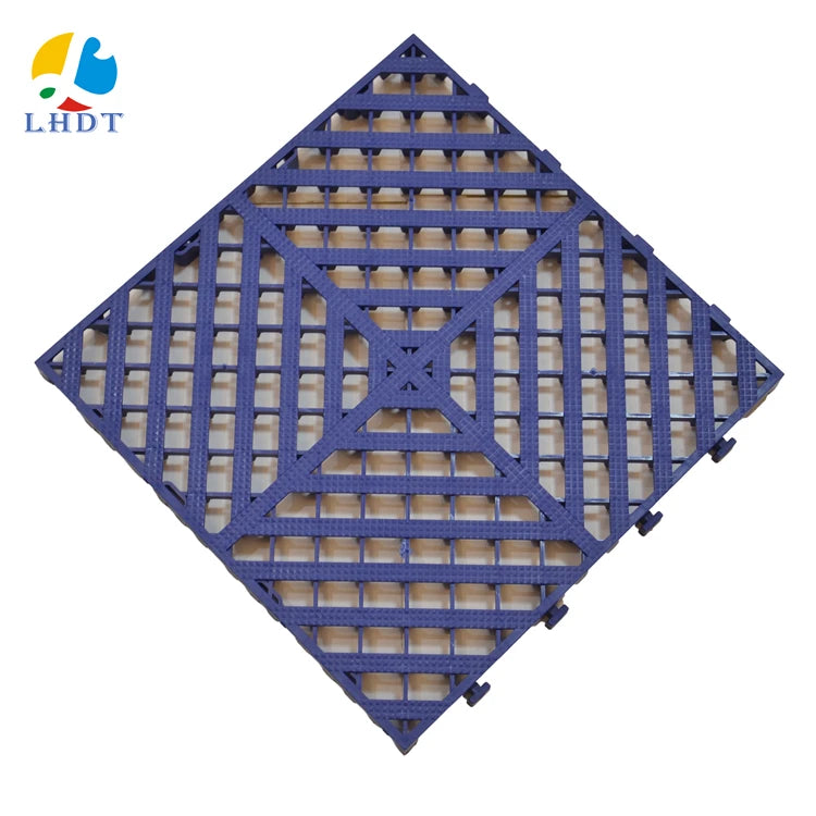 Modern Anti-Slip Outdoor Interlocking PP Decking Tiles Low Price for Workshop Garage and Car Wash 3D Model Design Available