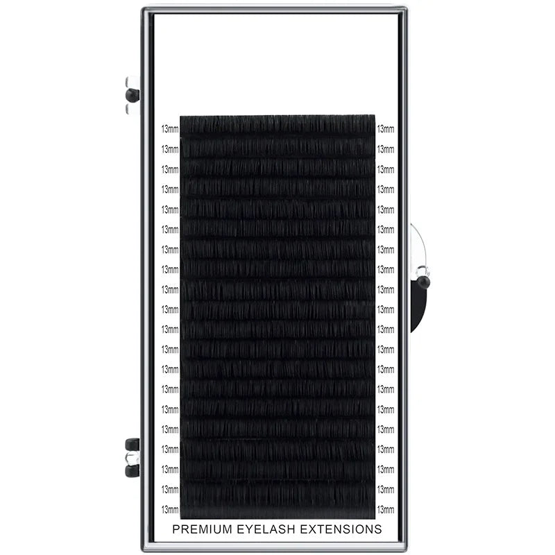 20 Rows Korean PBT Classic Eyelash Extension Trays Matte Russian Volume Eyelash Extension