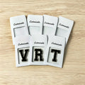 Best Sellers Black A-Z Letter Ventralex Patch Golden Glitter Iron on Sticker Chenille Patches for Bag