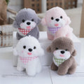 12CM Kawaii Stuffed Animal Toys Dog Keychain Cute Plush Doll Dog Breed Keychain Plushie Accessory Backpack Clip Peluches Machine