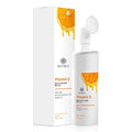 Private Label Deep Cleansing Vitamin C Bubble Face Wash Mousse Foam Facial Cleanser with Hyaluronic Acid