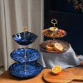 Hot Selling Sale 3-tier Black Cake Stand Cupcake Stand Holder Serving Platter for Party Wedding Serving Dishes Stand Wholesale