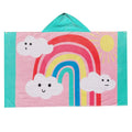 Customized Children's Swim Bath Towel Surf Robe Kid Custom Printed Cotton Poncho Kids Hooded Beach Towel