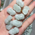 21*12*5mm a Grade Small Jade Pixiu Charm Pendant for Bracelet Necklace Making