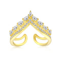 Low Moq New Arrival Wholesale Fashion Crown Popular Woman Luxury Jewelry Cz 5a 925 Sterling Silver Ring