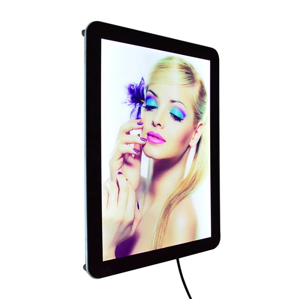 Instax clear Decor Prints Paintings Floating Magnetic Led Light Box Ultra Slim High Brightness A3 A4 Photo Picture Poster