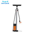 New Stainless Steel High Pressure Mountain Bicycle Hand Pump Multifunctional Bicycle Pump with Pressure Gauge