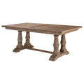 Hot Sale Antique Solid Wood Farm Table for Banquet Wedding Dining Events
