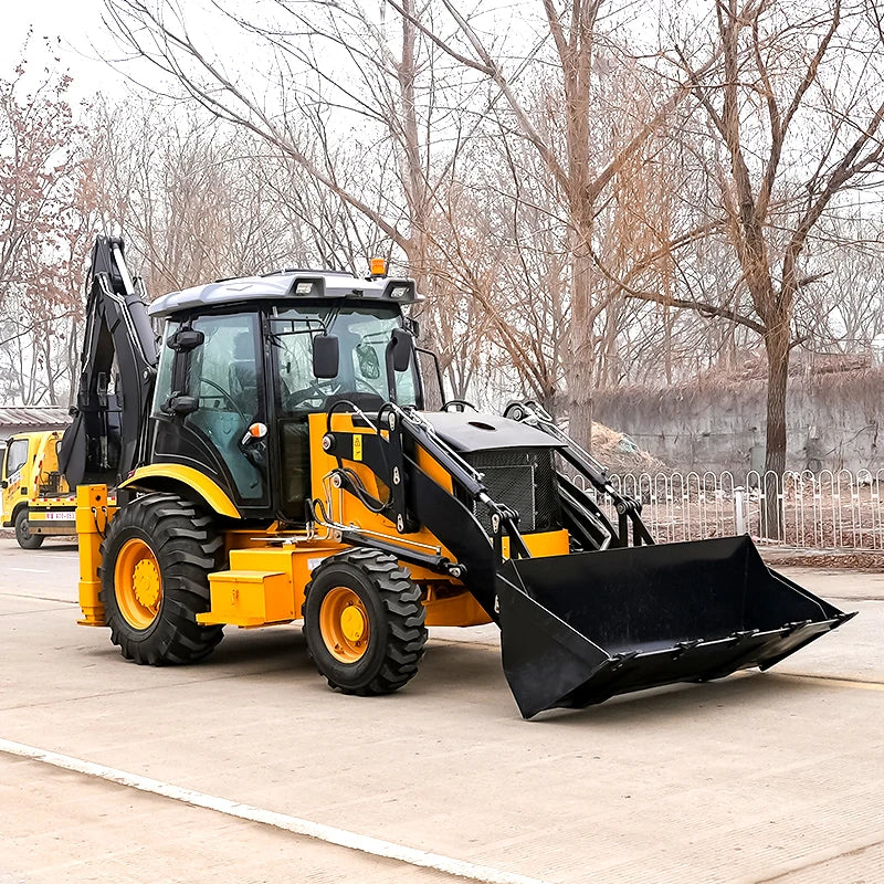 Earth-Moving Machine 4x4 Backhoes  Loader 3 Ton