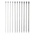Factory Sale Multi-Size 35cm Stainless Steel Crochet Sweater Needle Crochet Hook Knitting Needles for Sweater DIY Handcraft