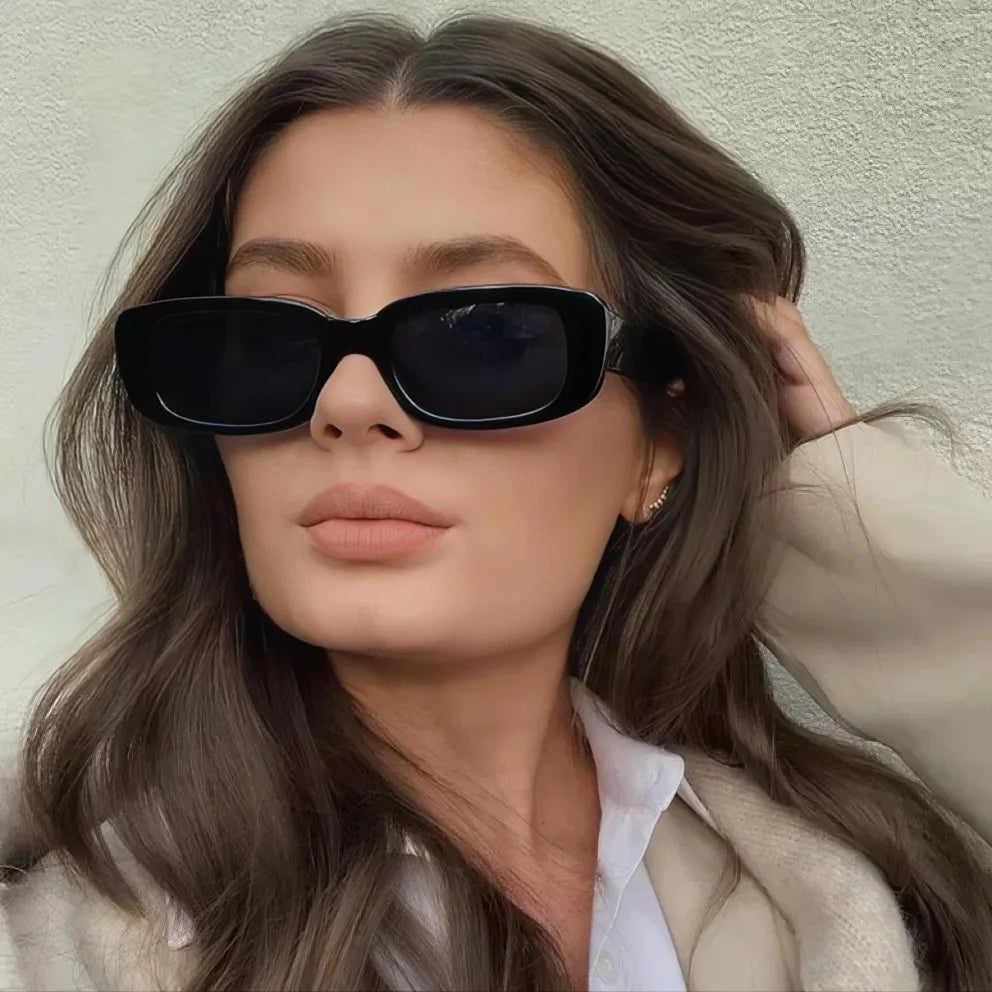 Fashion PC Frames UV400 Sun Glasses Custom Logo Vintage Classic Design Small Oval Multi Color Sunglasses for Men Women