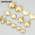 ME60 316L Stainless Steel Nickel-Free Jewelry Accessories DIY Pendants & Necklaces Making Findings 4pcs/Lot