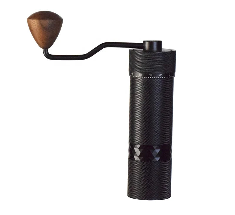 Z New Customized Logo Household Coffee Bean Grinder Hand Crank Conical Burr Portable Espresso Manual Coffee Grinder