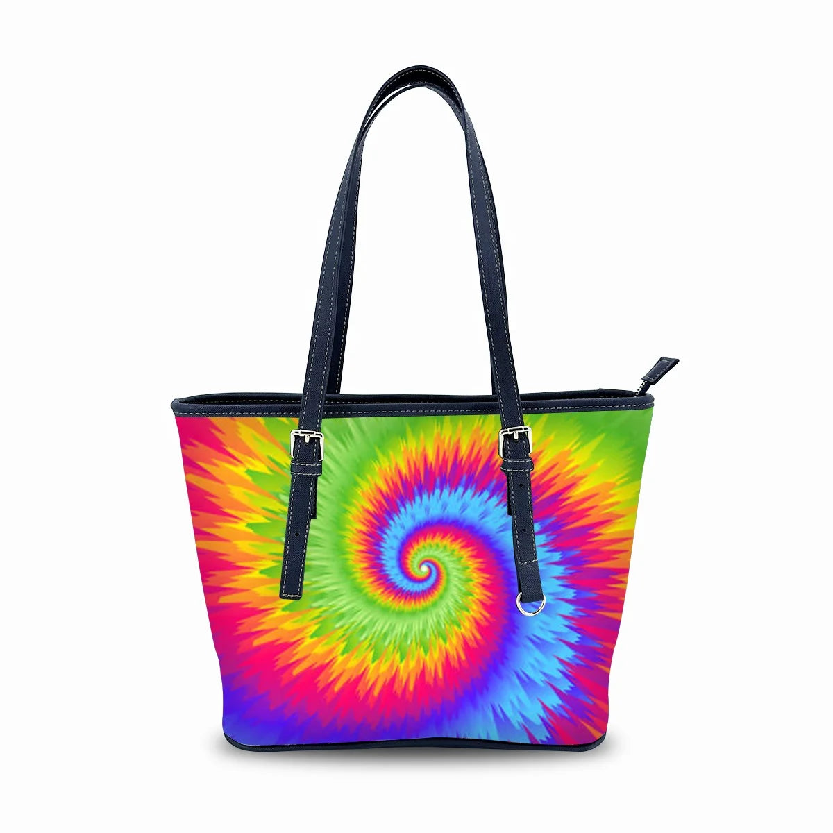 Luxury Lightweight Designer Custom Printing Large Tote Bag Handbag for Women with Zipper Water Resistant PU Material