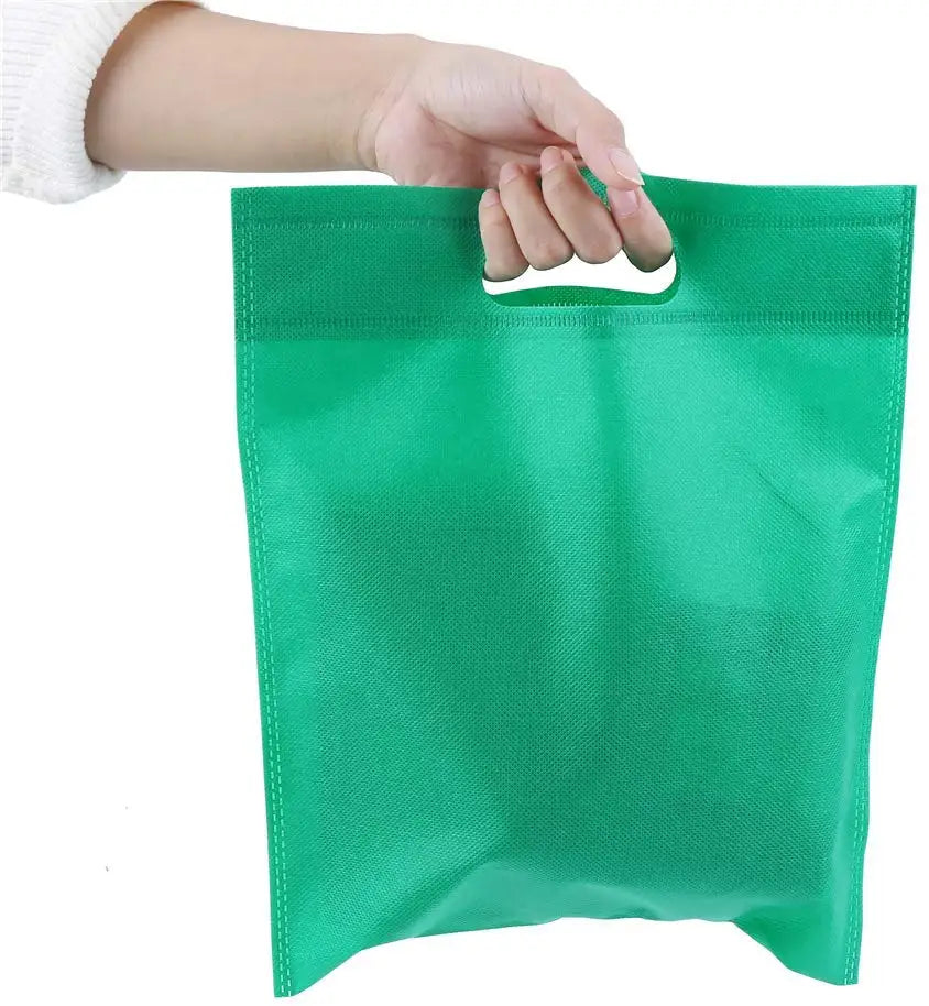 Various Color Different Designed LOGO Dcut Nonwoven Polypropylene Fabric Bag in Medium Weight