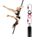 2025 Latest Version 2M Silicone Flying Pole Dance Pole