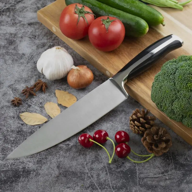 8 Inch 3cr13 Stainless Steel Kitchen Knife Ergonomic ABS Handle Kitchen Chef Knife