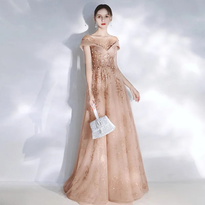 Fluffy Evening Gowns Tiered Tulle Ruffles A-Line Evening Party Dress Ball Gown Prom Dress Maternity Tulle Dress