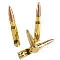 Custom 50 Caliber Bullet Design Beer Bottle Opener Elegant Gold Black Metal Style Nice Laser Engraved UV Prints Durable Alloy