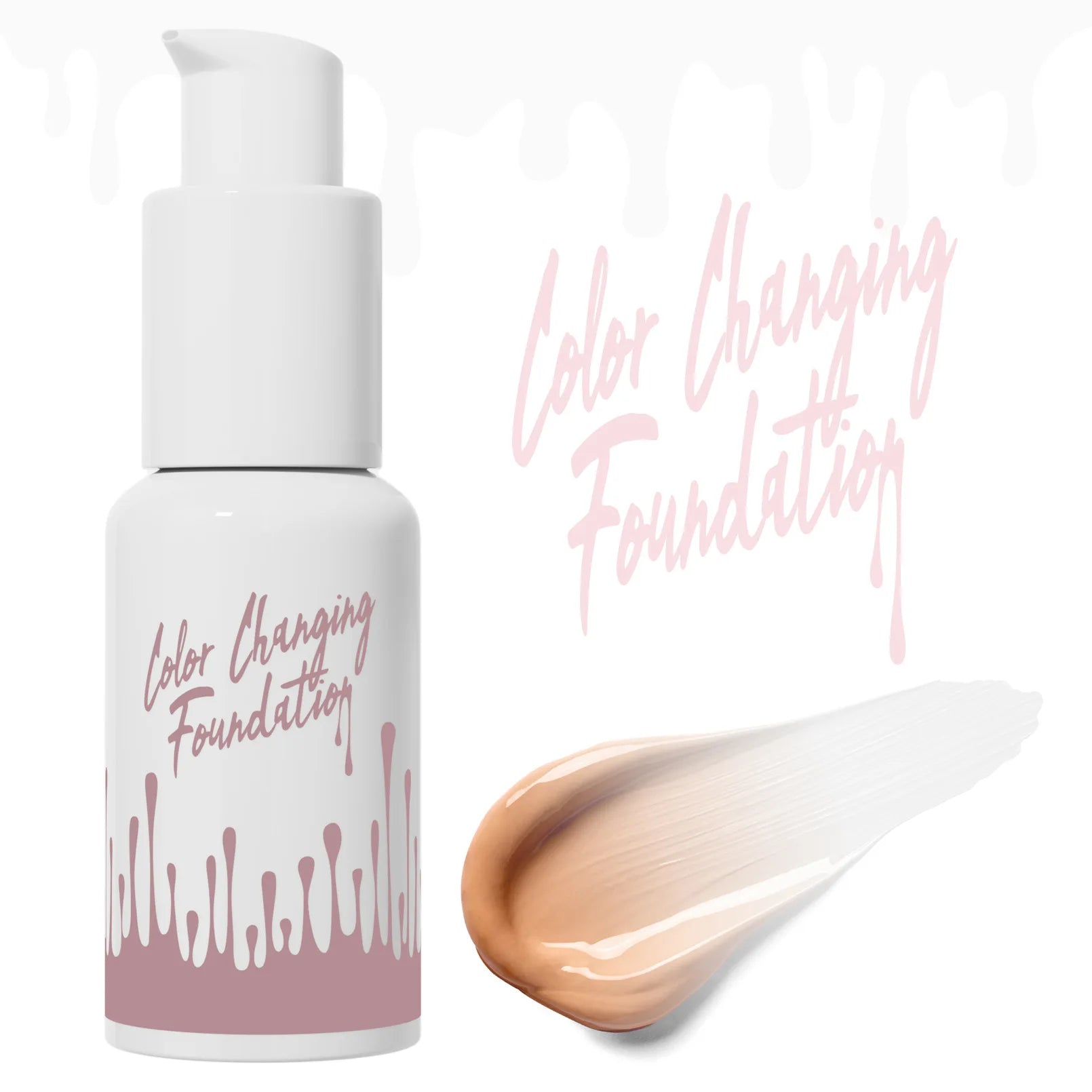 Private Label Bringten Color Changing Face Hydrating Liquid Foundation Concealer Vegan Bb Isolation Cream Makeup Foundation