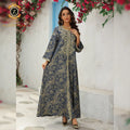 Zaynab Jalabiya Kaftan Abaya Printed Fabric Women Dress Turkey Dubai Gold Embroidered Velvet Abaya Women Muslim Dress
