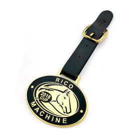 Factory Hot Sales Wholesales Zinc Alloy Luggage Tag Golf Member Bag Tag with Customized Color & Logo