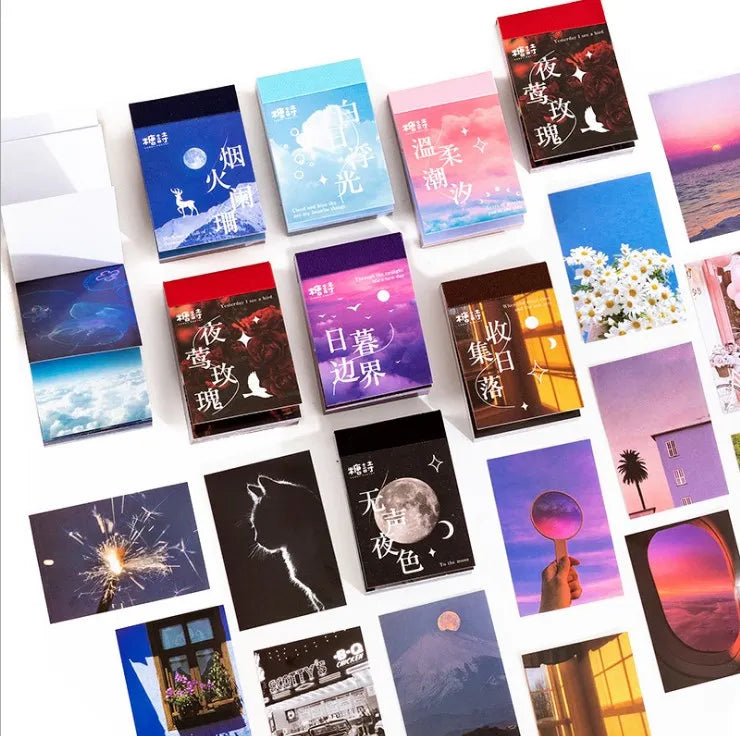 Candy Poetry Mini Sticker Book 50sheets DIY Stickers