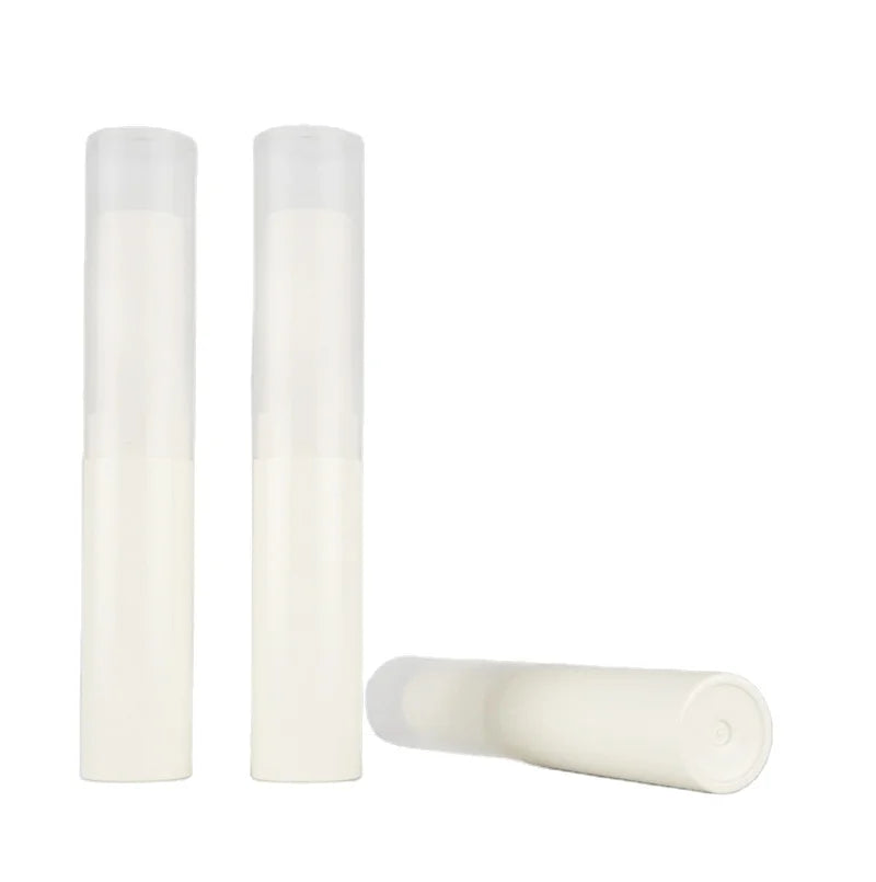 Mini Colorful Lipstick 4/5g Customized Free Sample Plastic Lip Balm Cosmetic Packaging Empty Travel Portable Lip Gloss Bottle