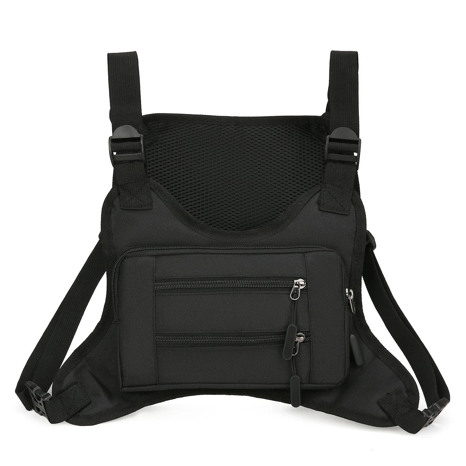 Outdoor Chest Vest Multi Pocket Chest Mobile Phone Bag Running Sports Men Chest Pack