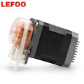 LEFOO 5000h Longlife OEM 24v Stepper Motor Micro Peristaltic Dosing Pump for Water Beverage Dispensing