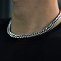 Custom logo 3mm 5mm 7mm 9mm Stainless Steel Silver Color Foxtail Rope Chain Cuban Chains Necklace for Men Women