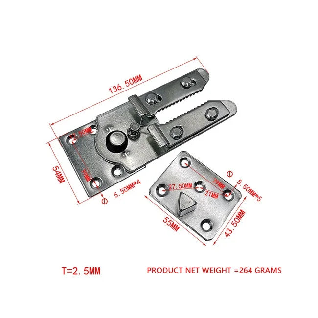 Sf-046 Metal Modern Sofa Connector Replacement Parts Snap Interlocking Clamp Bolt Sectional Sofa Couch Furniture School Kitchen