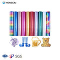 Holographic High Temperature Heat Transfer Vinyl Roll Soft Metal Laser Washable Shinning HTV Material for Clothing Paper Film MegaBDM