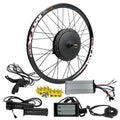 Hub Motor Gearless Electric Bike 48V/52V 1500W Ebike Conversion Kit 26inch MTX Bike Electric Bicycle Kit With SW900