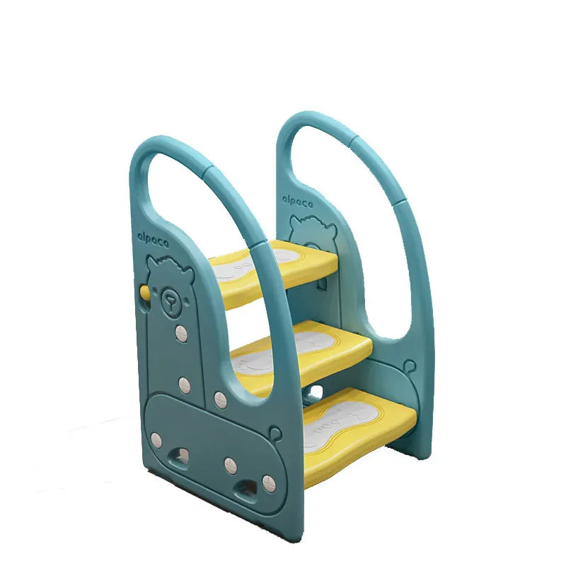 3 Steps Adjustable Height Plastic Toddler Step up Stool