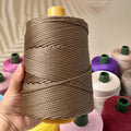 Hot Sale Polyester Crochet Macrame Yarn Cord Crafts for Wall Hangings Bags Shoes Carpets