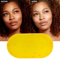 OEM Custom Logo Natural Organic Carrot Even Skin Tone 24k Gold Soap Deep Cleansing Removing Blackhead Soap for Women